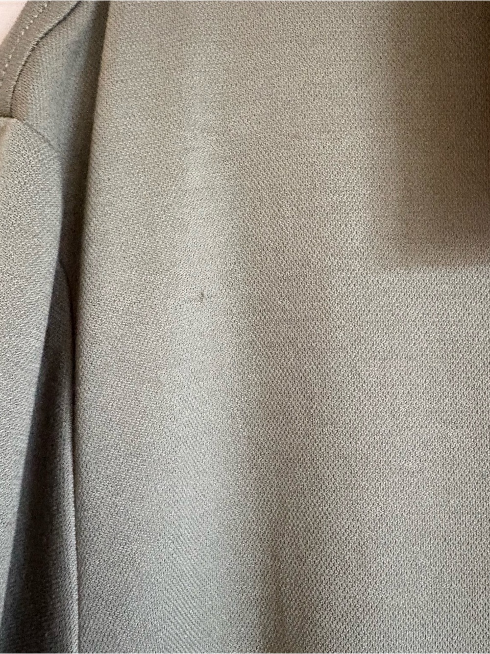 Alfani Supima Cotton Stretch Polo Shirt Olive Green XL Golf Business Casual - Picture 4 of 5